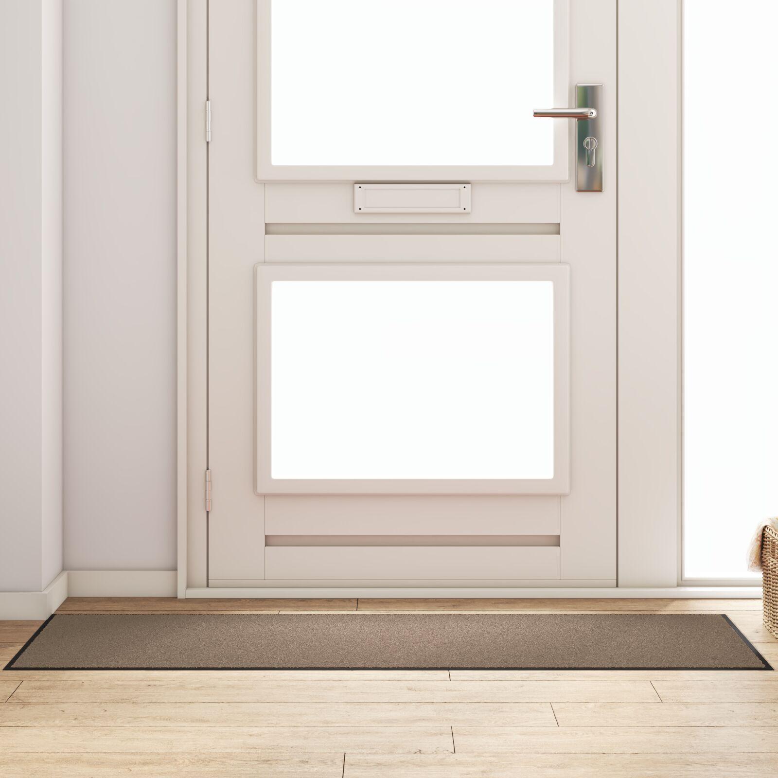 Dørmåtte Rektangulær Beige 60x180 cm