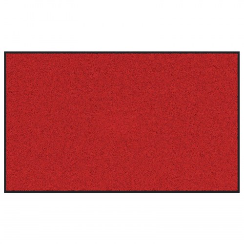 Dørmåtte Rektangulær Rød 90x150 cm