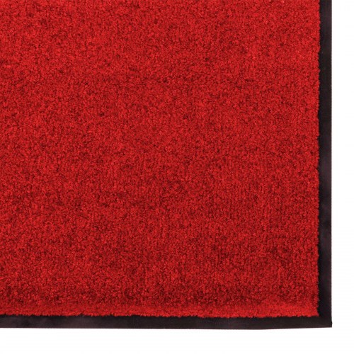 Dørmåtte Rektangulær Rød 120x300 cm