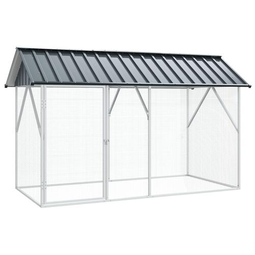 Fuglebur Anthracit 112x227x141 cm Stål