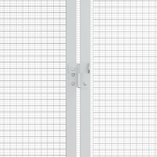 Fuglebur Anthracit 112x227x141 cm Stål