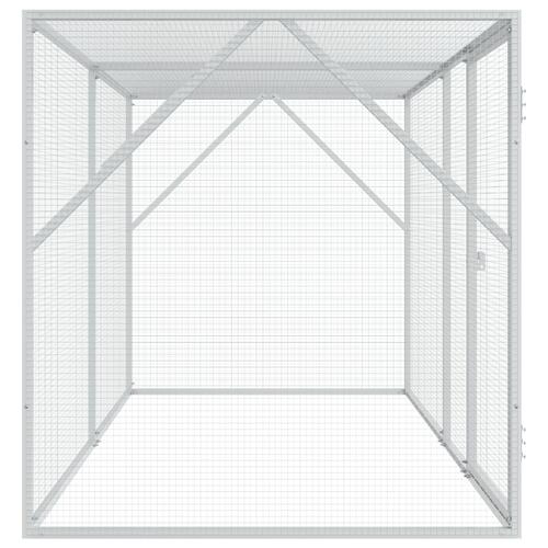 Fuglebure Anthracite 102x208x108 cm Stål