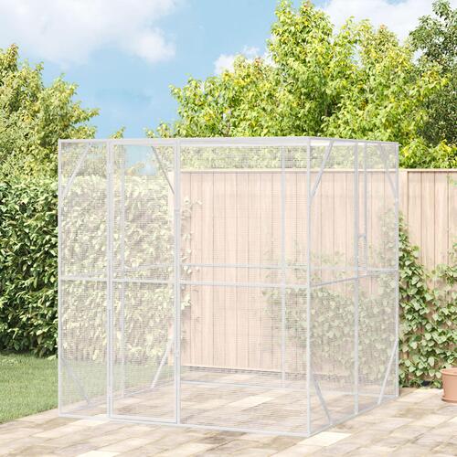 Fuglebur Antracit 209x202x214 cm Stål