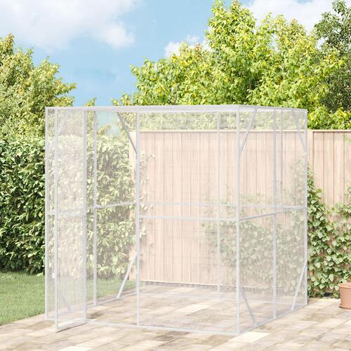 Fuglebur Antracit 209x202x214 cm Stål