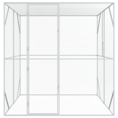 Fuglebur Antracit 209x202x214 cm Stål
