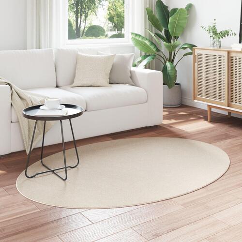 Tæpper Beige Polypropylen 120 x 170 cm Skridsikker Områdetæppe