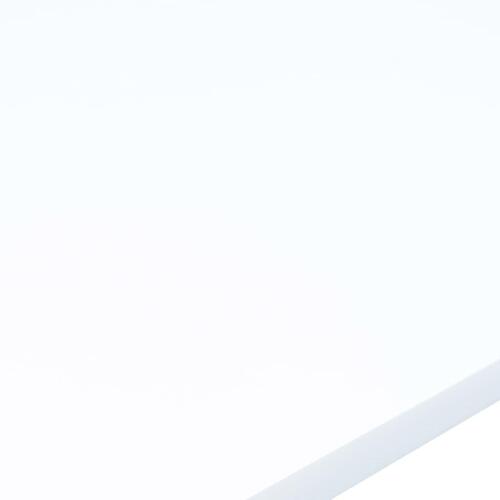 Spisebord 114 x 71 x 75 cm massivt gummitræ hvid