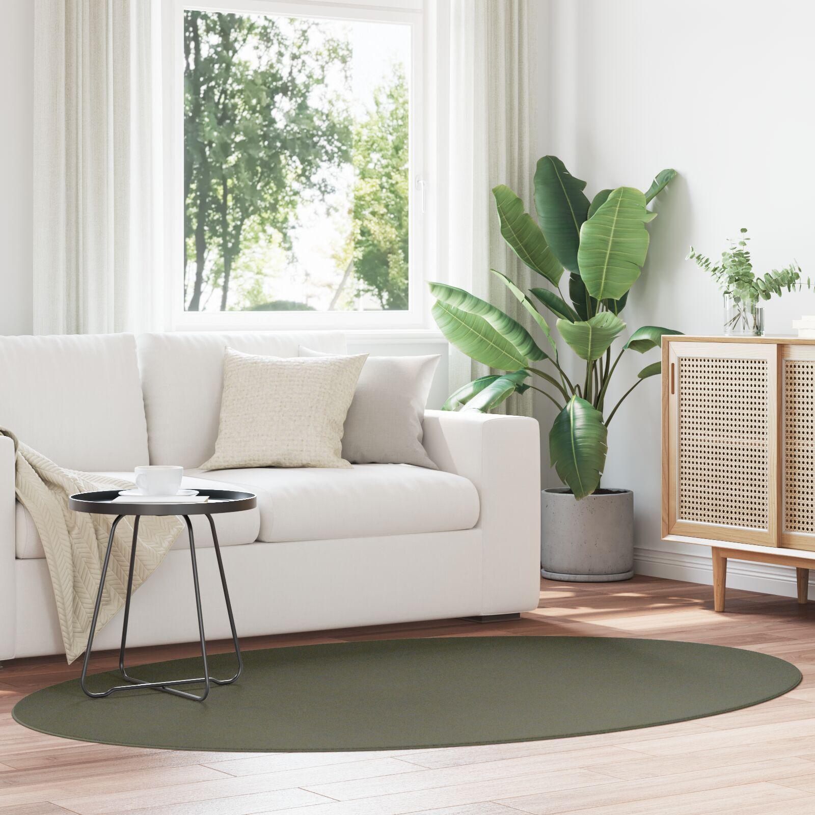 Tæppe Huarte Skovgrøn 140 X 200 Cm Polyester