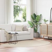 Tæpper Beige Syntetisk fiber 160 x 230 cm Accent tæppe Andet