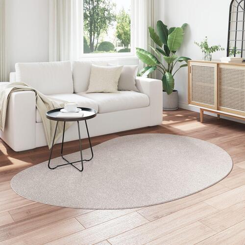 Områdetæppe Sand 140x200 cm Polyester Skridsikker