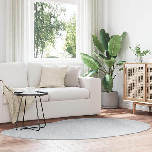 Områdetæppe Grå 140x200 cm Polyester Skridsikker