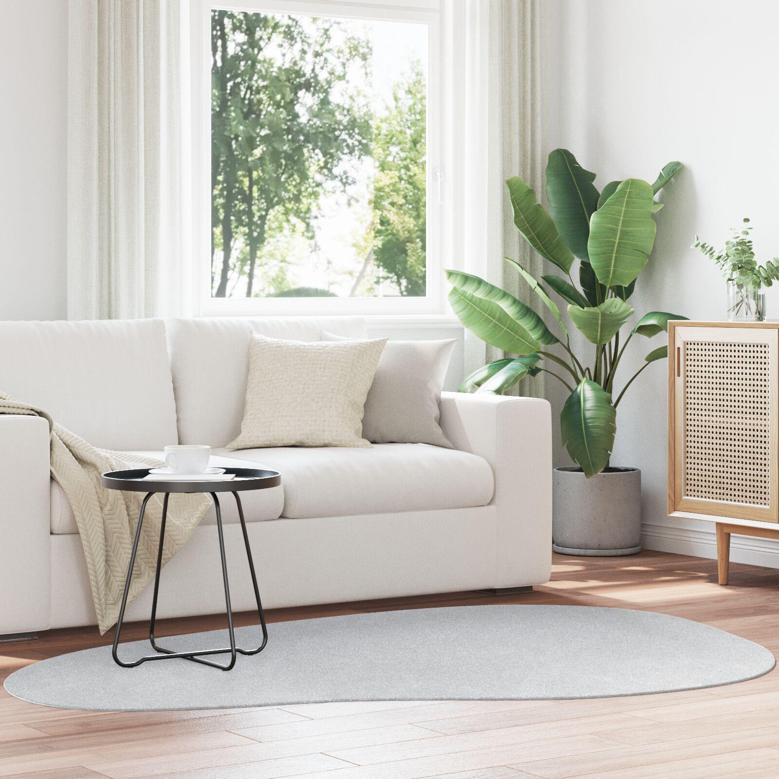 Tæppe 'HUARTE'Kort-luget Blødt og Vaskbart Grå 140x200 cm