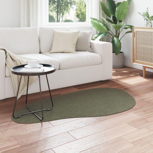 Tæpper Skovgrøn Polyester 80 x 150 cm Mønster Accent Tæppe