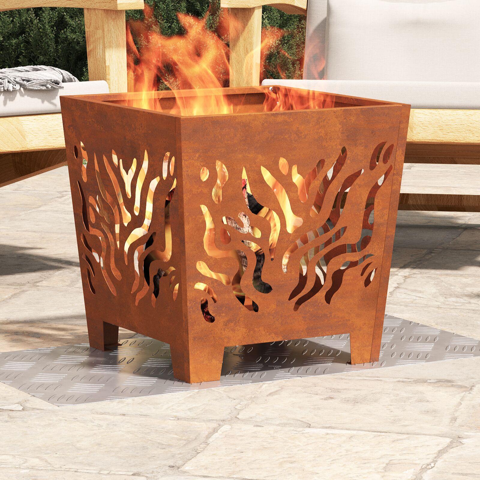 Aluminium Checker Plader 2 stk Anti-Skrid 40x40 cm billede