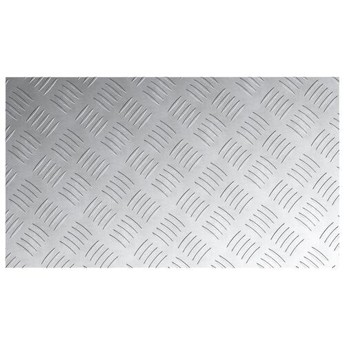 Aluminium Rudeplader 4 stk Skridsikre 70x40 cm
