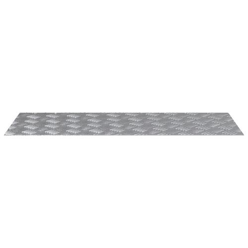 Alu Tjekplader 2 stk Skridsikre 100x40 cm