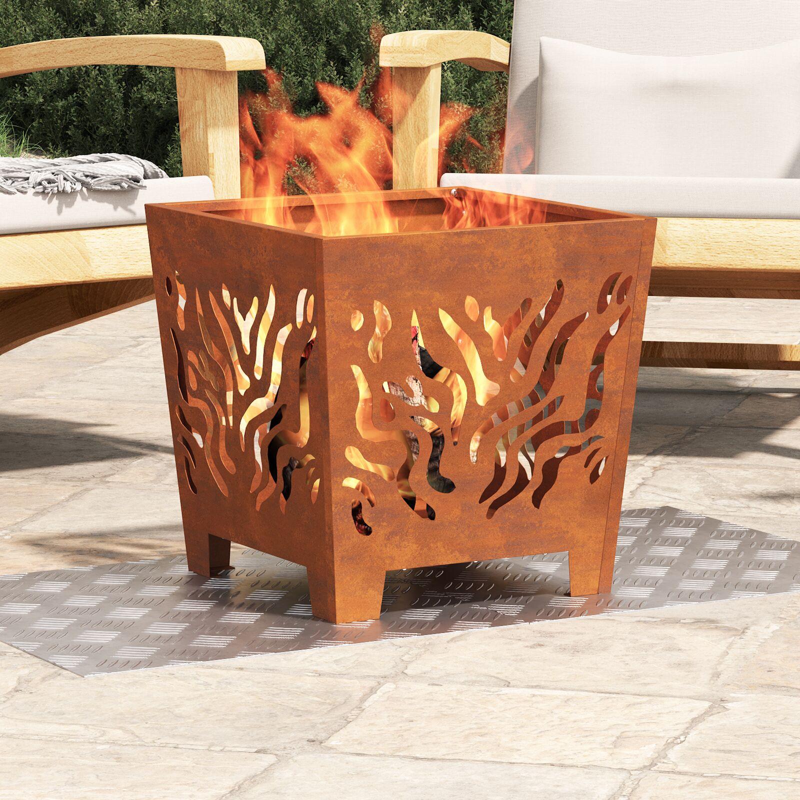 Aluminiums Tjekplader 2 stk Anti-Skrid 50x50 cm billede