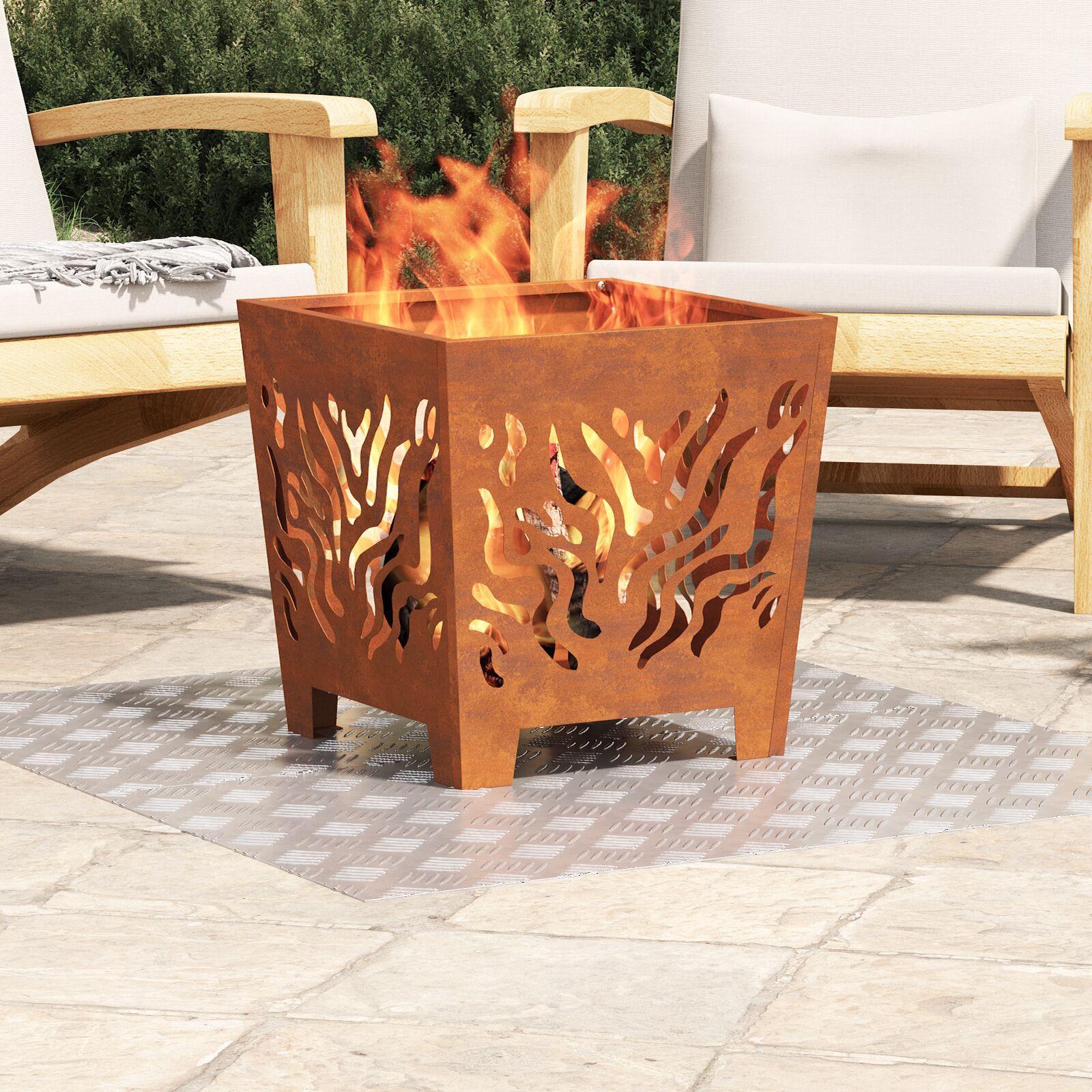 Aluminium Tjekplader 2 stk Skridsikre 90x50 cm billede