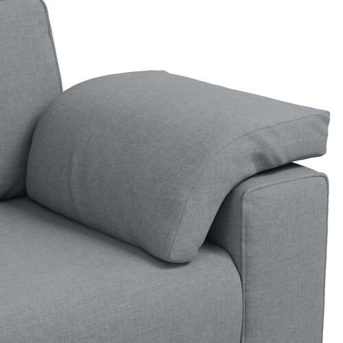Sovesofa Lysegrå 120 cm i stof