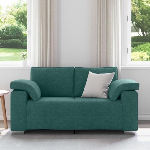 Kærestesofa Mørkegrøn 120 cm Stof