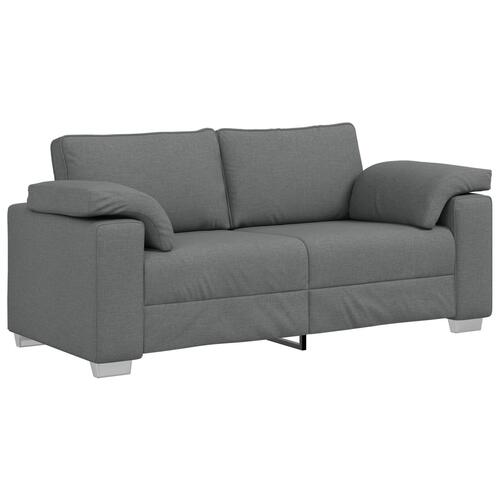 Lænestol Sofa Mørkegrå 140 cm Stof