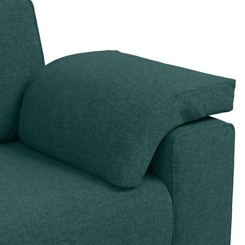 Sofa Mørkegrøn Polyester Standard Holdbar 3-personers sofa