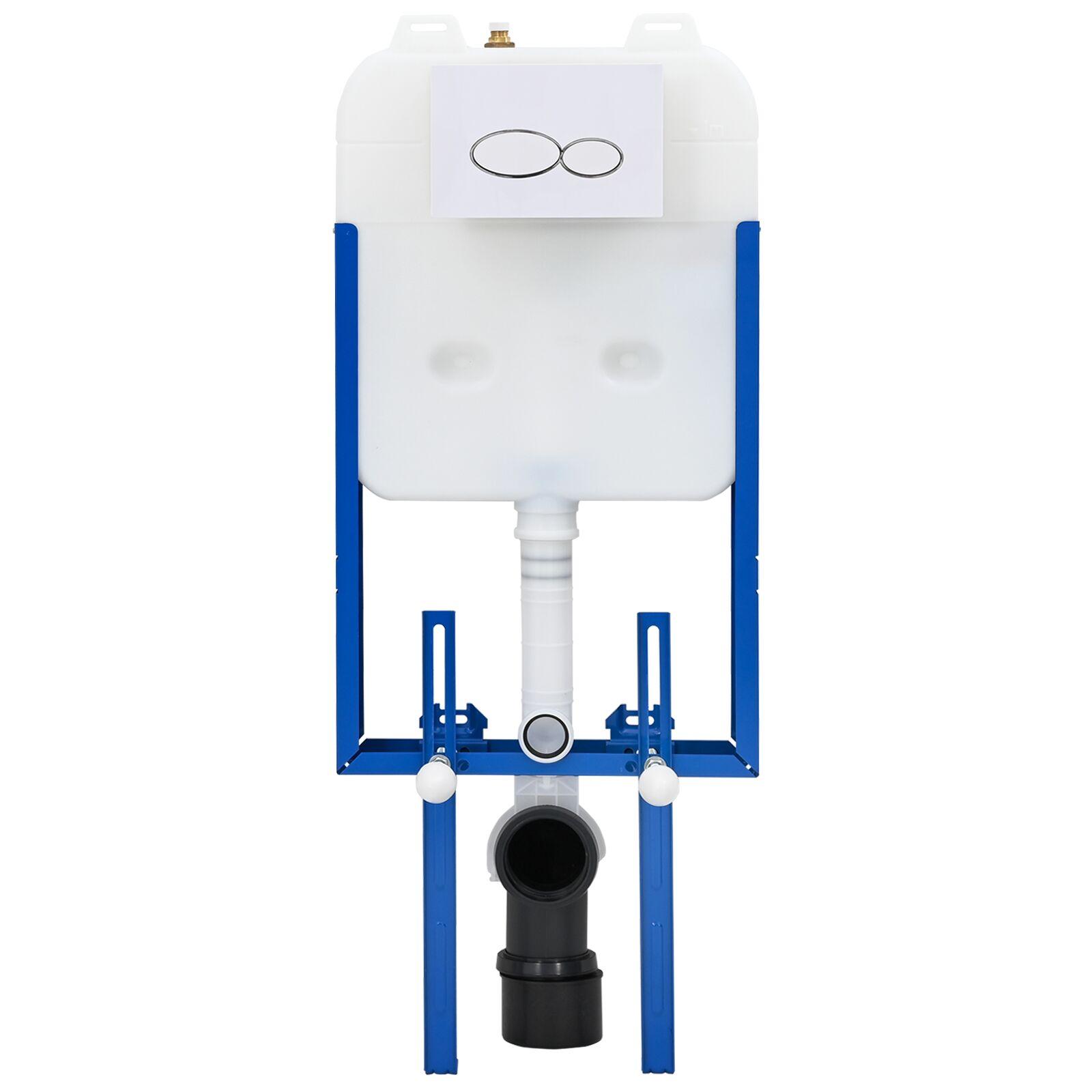 Skjult Cistern Montering Ramme Dual Flush Stål billede