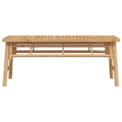 Havebænk 110x38x45 cm Bambus