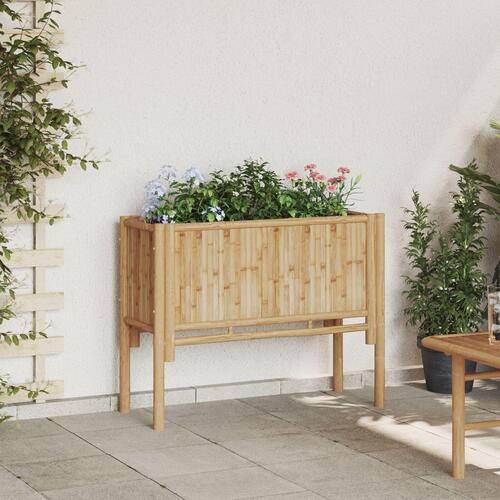 Hævet Bed 90x35x70 cm Bambus