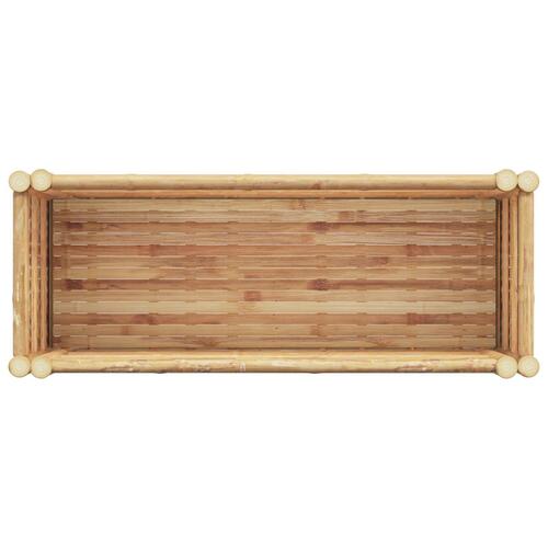 Hævet Bed 90x35x70 cm Bambus