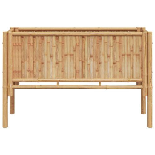 Havehævebed 110x35x70 cm Bambus