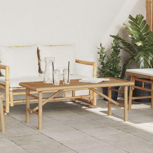 Sofabord 110x50x43 cm Bambus