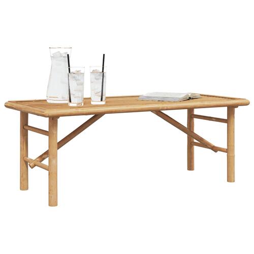 Sofabord 110x50x43 cm Bambus