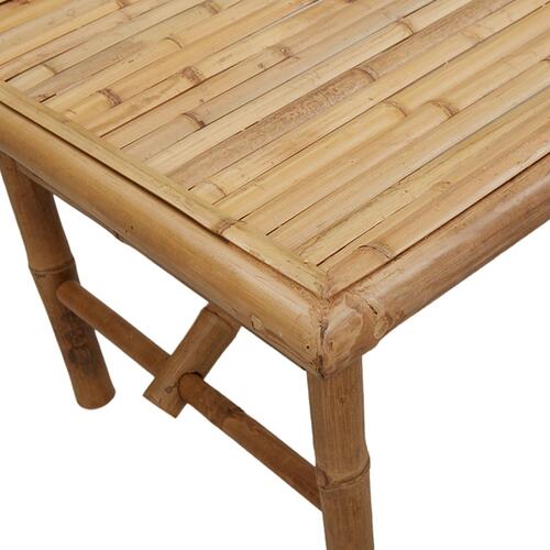 Sofabord 110x50x43 cm Bambus