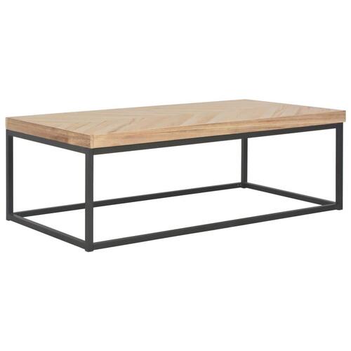 Sofabord 110 x 60 x 37 cm massivt træ