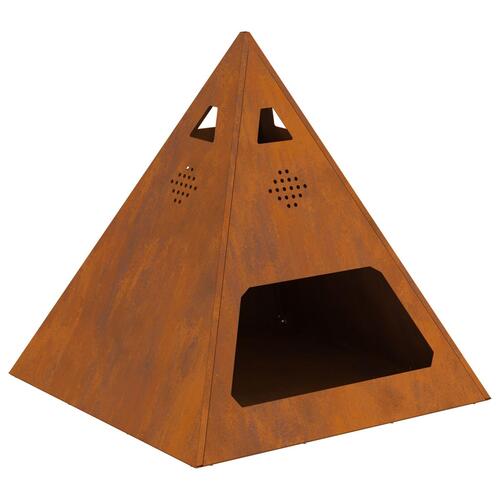 Fyrtårn Pyramide 50x50x51 cm Vejrbestandig Stål
