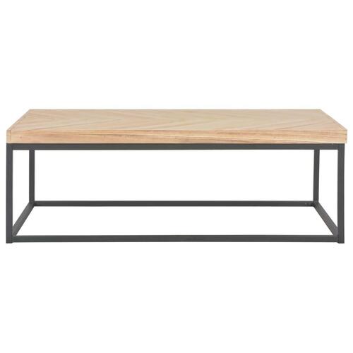 Sofabord 110 x 60 x 37 cm massivt træ
