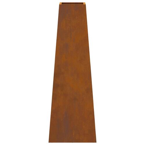 Pejs 50x35x100 cm Vejrbestandig Stål