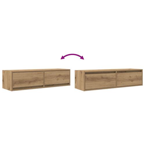 TV-skab Artisan Eg 100x31x25,5 cm Konstrueret træ