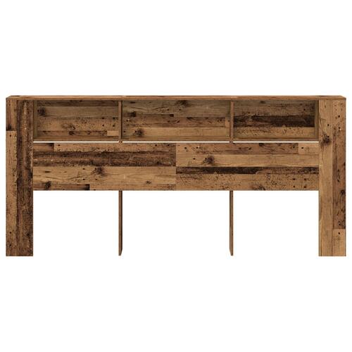 Hovedgærde Skab Gamle Træ 220x18,5x104,5 cm
