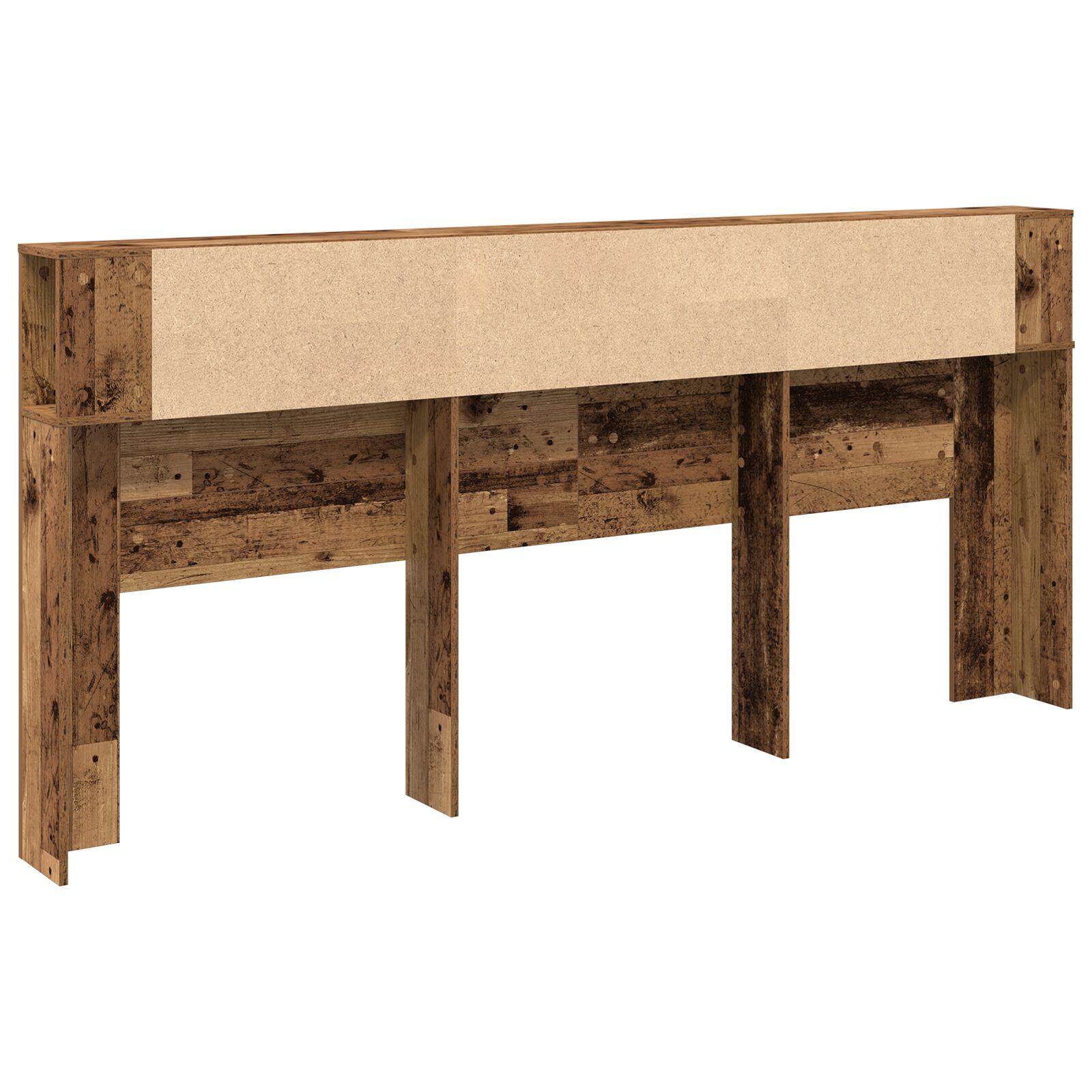 Hovedgærde Skab Gamle Træ 220x18,5x104,5 cm