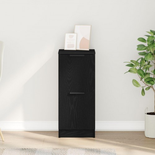 Sort Eg Sideboard - 30x30x70 cm