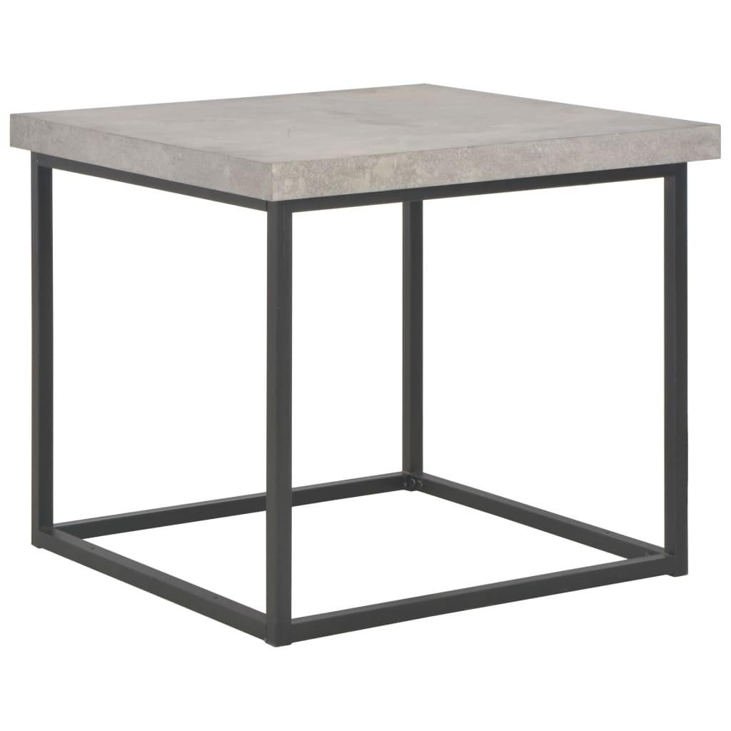 Sofabord 55 x 55 x 53 cm beton-look