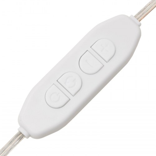 LED Makeupbord i Sort Eg - 86,5 x 35 x 136 cm