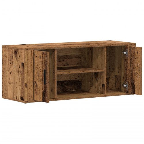 TV Skab Gammelt Træ 100x35x40 cm Ingeniørtræ