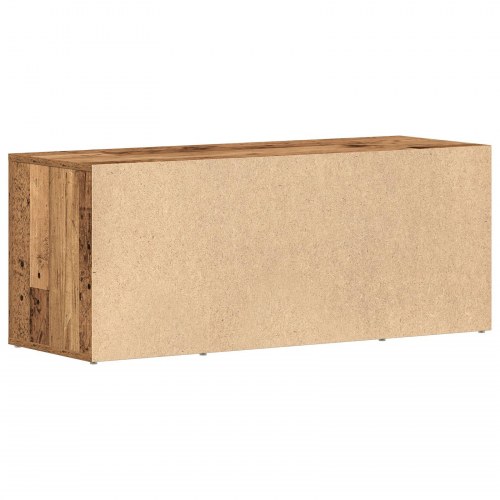TV Skab Gammelt Træ 100x35x40 cm Ingeniørtræ
