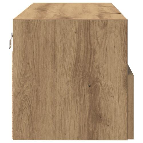 TV Vægskabe 2 stk Artisan Eg 100x30x30 cm Konstrueret træ