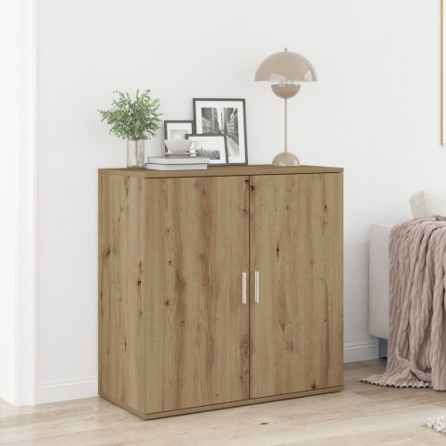 Sideboard Artisan Eg 79x38x80 cm Konstrueret Træ