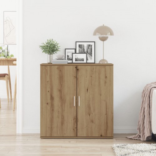 Sideboard Artisan Eg 79x38x80 cm Konstrueret Træ