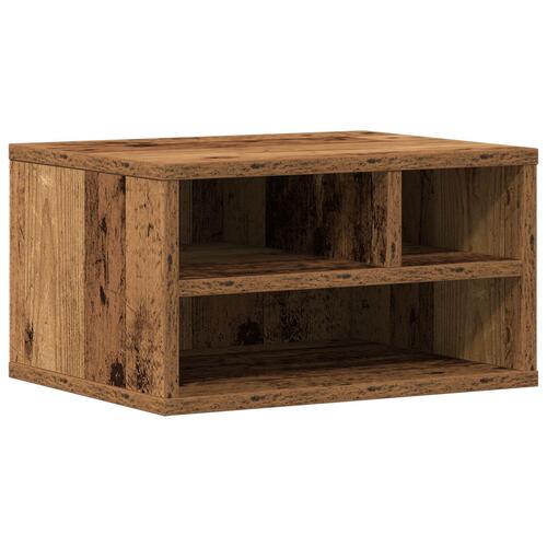 Printerbord i gammelt træ 40x32x22,5 cm konstrueret træ